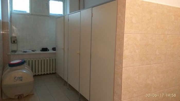 Школьные туалетные перегородки, Севастополь